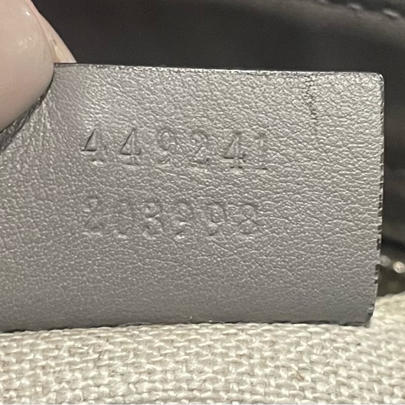 Gucci Gray Microguccissima Bag with Crossbody Strap - Picture 9 of 16